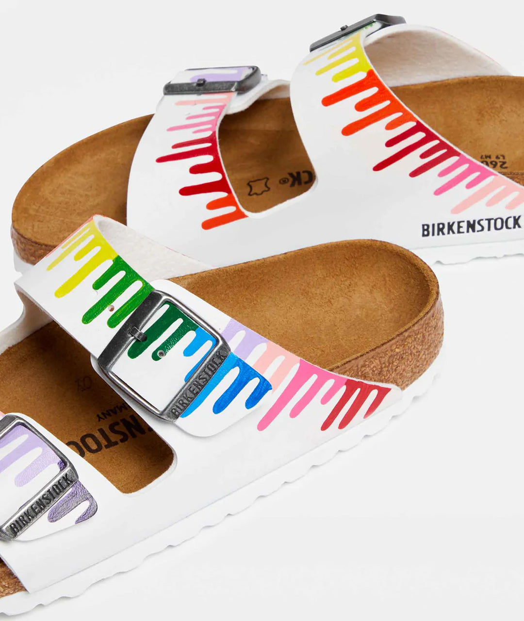 CUSTOM BIRKENSTOCK RAINBOW DRIP Happy Kid Customs