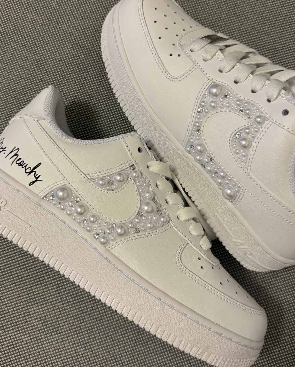NIKE AIR FORCE 1 CUSTOM MIDI MIXED STONES