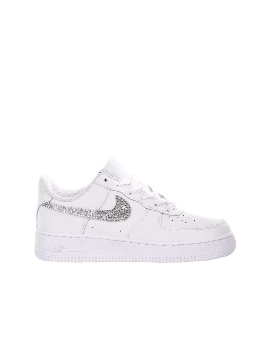 NIKE AIR FORCE 1 CUSTOM BRIDAL SHINE