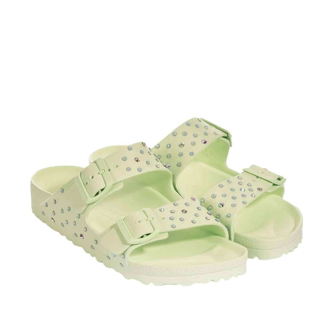 SWAROVSKI BIRKENSTOCK FADED LIME