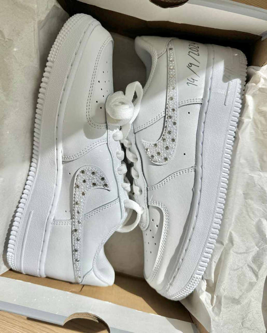 NIKE AIR FORCE 1 CUSTOM MIXED SPARKS