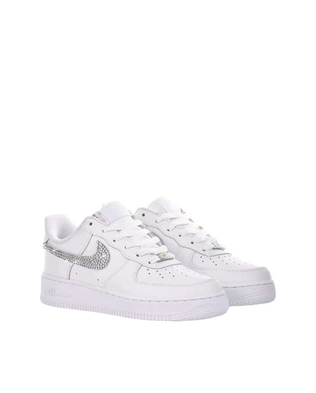 NIKE AIR FORCE 1 CUSTOM BRIDAL SHINE