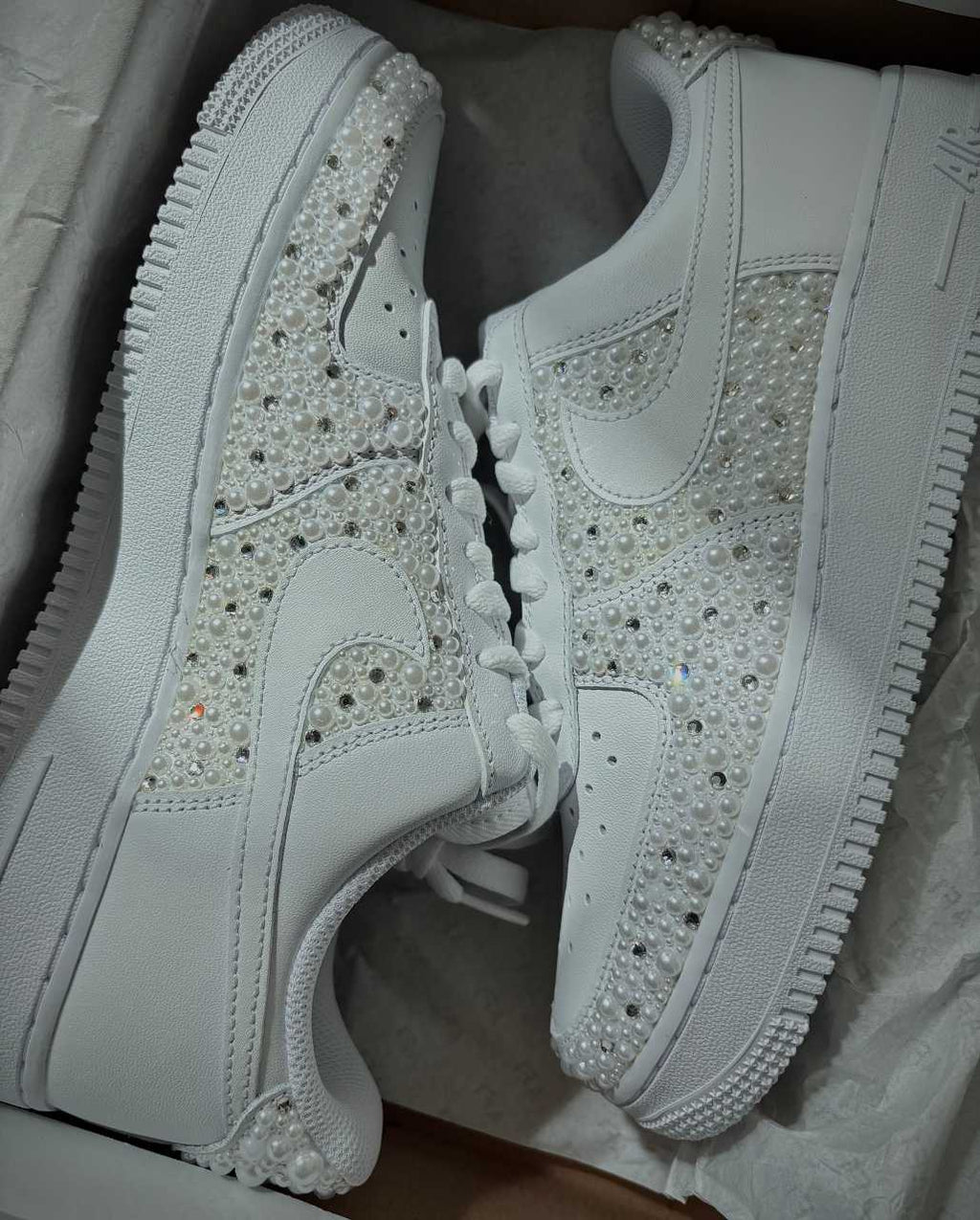 NIKE AIR FORCE 1 BRIDAL MIDNIGHT SHINE