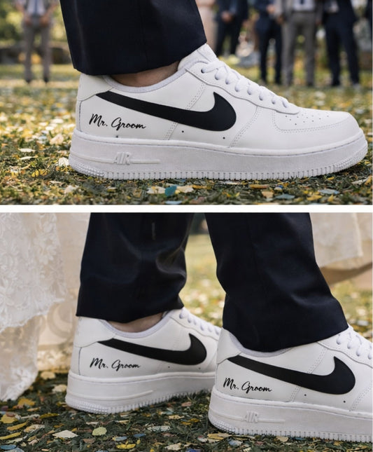 NIKE AIR FORCE 1 CUSTOM GROOM MODE