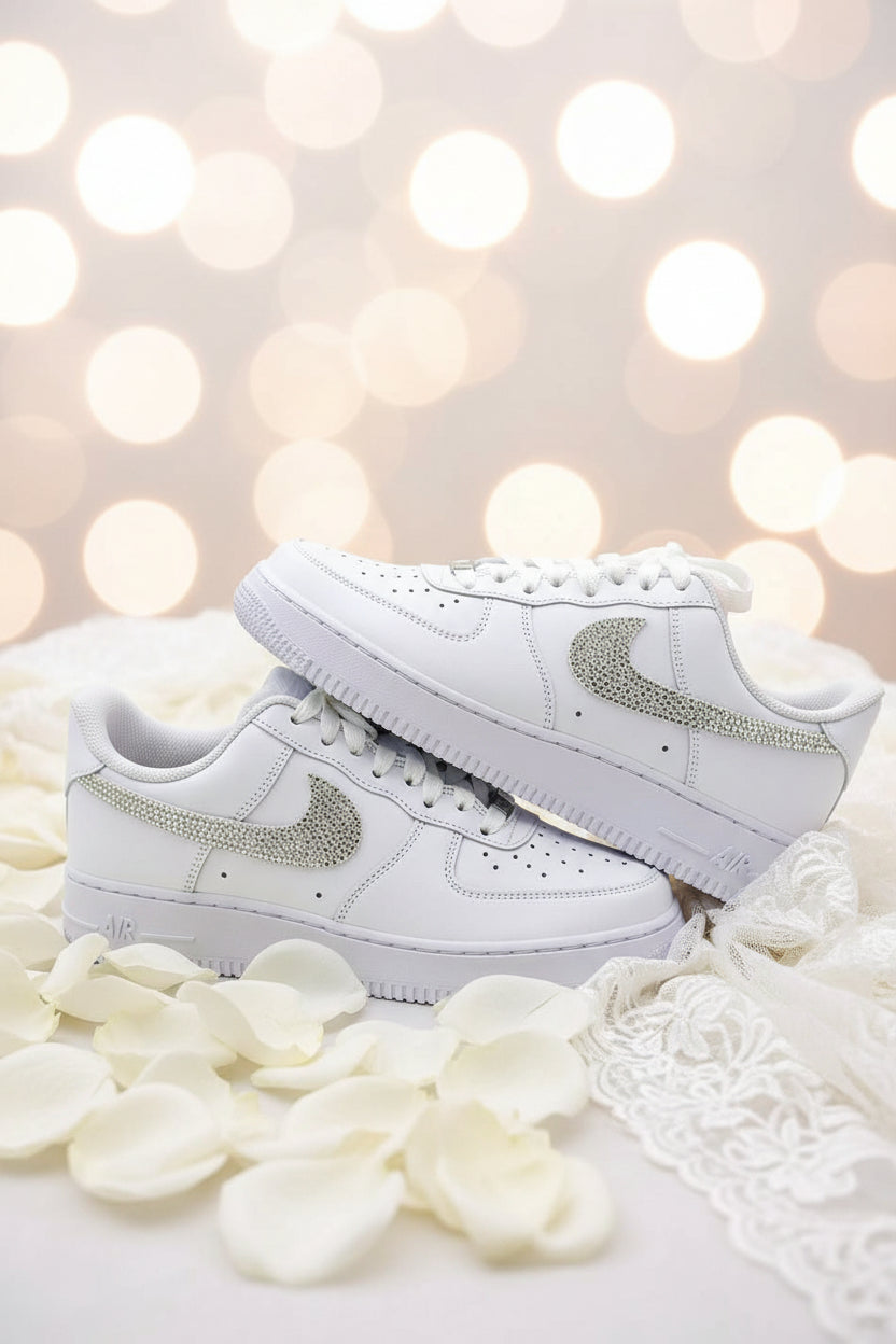 NIKE AIR FORCE 1 BRIDAL SHINE
